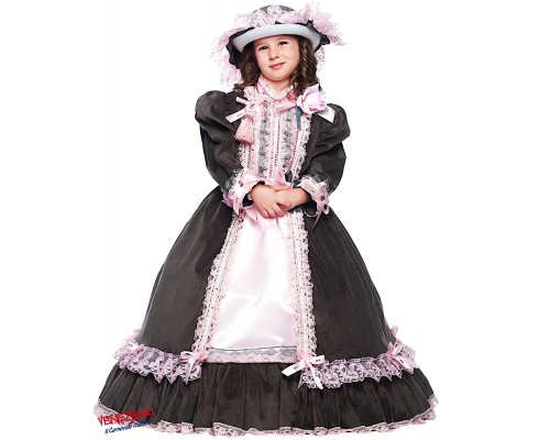 Costume di carnevale DAMA DELL'800